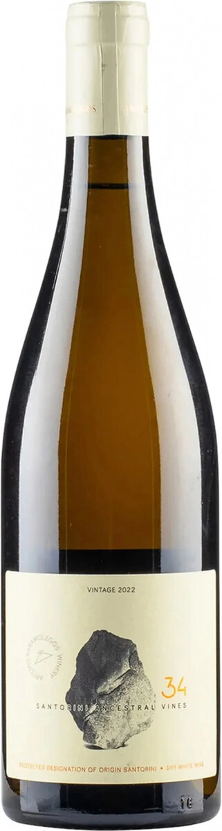 Вино Artemis Karamolegos, "34", Santorini PDO