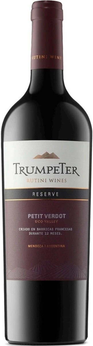 Вино Rutini, "Trumpeter" Petit Verdot Reserve