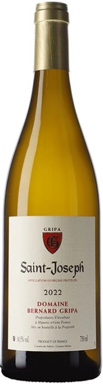 Вино Domaine Bernard Gripa, Saint-Joseph AOP Blanc