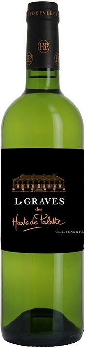 Вино "Les Graves des Hauts de Palette" Blanc, Graves AOC