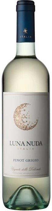 Вино "Luna Nuda" Pinot Grigio, Vigneti delle Dolomiti IGT