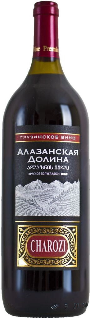 Вино Jardeli, "Charozi" Alazani Valley Red Semi-Sweet