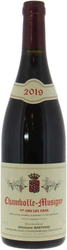 Вино Domaine Ghislaine Barthod, Chambolle-Musigny 1er Cru "Les Cras" AOC