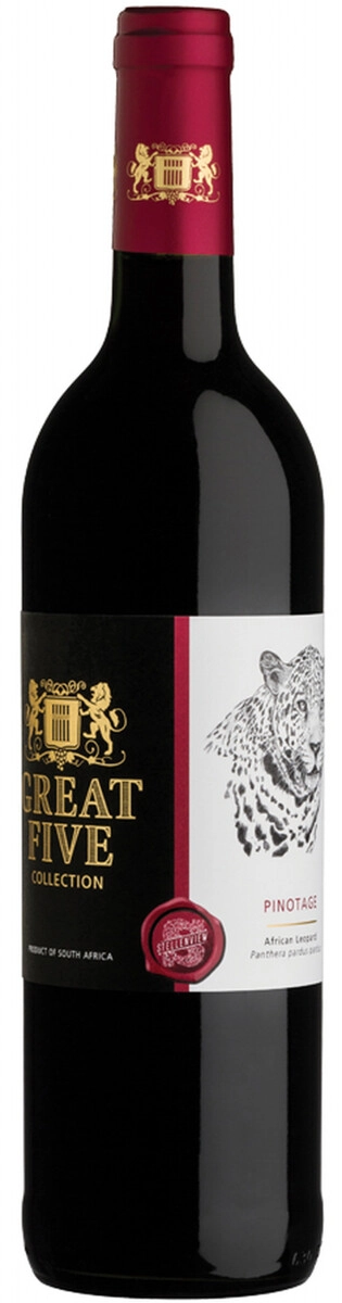 Вино "Great Five" Pinotage
