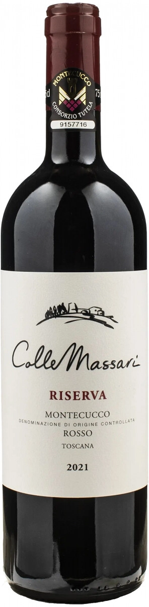 Вино "ColleMassari", Montecucco Rosso Riserva DOC