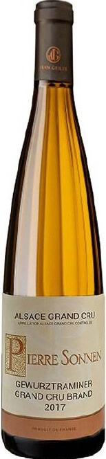 Вино "Pierre Sonnen" Gewurztraminer Alsace Grand Cru "Brand" AOC