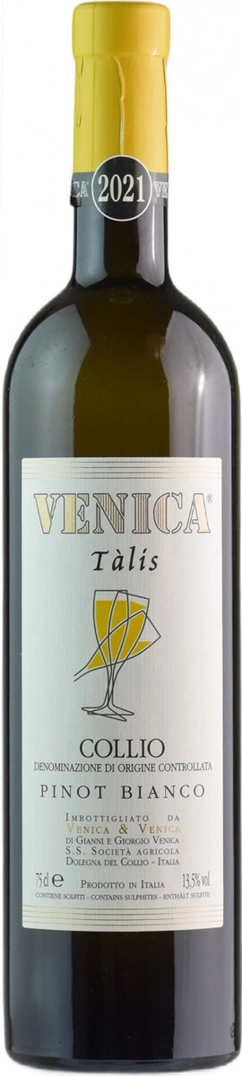Вино Venica & Venica, "Talis" Pinot Bianco, Collio DOC