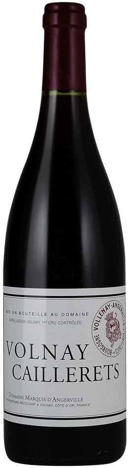 Вино Domaine Marquis d'Angerville, Volnay 1er Cru "Cailleret" AOC