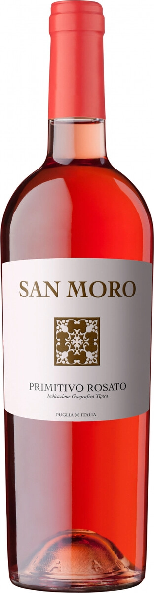 Вино Produttori di Manduria, "San Moro" Primitivo Rosato, Puglia IGT