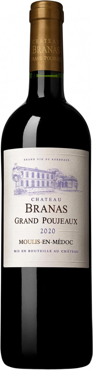 Вино Chateau Branas Grand Poujeaux, Moulis-en-Medoc AOC