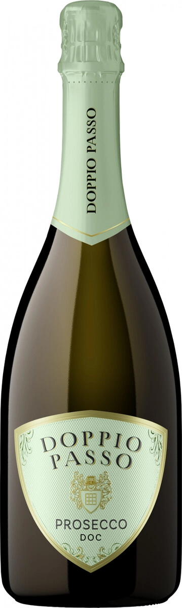 Игристое вино Doppio Passo, Prosecco DOC Brut