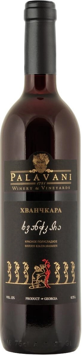 Вино Palavani, Khvanchkara, Etiqueta Negra