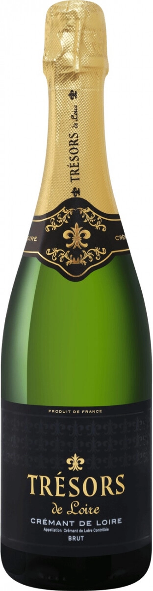 Игристое вино Joseph Verdier, "Tresors de Loire" Brut, Cremant de Loire AOC