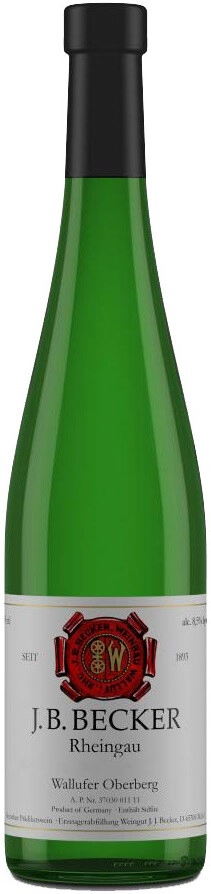 Вино J. B. Becker, "Wallufer Oberberg" Riesling Kabinett Halbtrocken