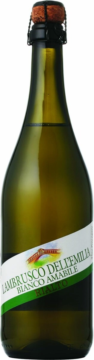 Игристое вино Contri Spumanti, "Rialto" Bianco Amabile Lambrusco dell'Emilia IGT