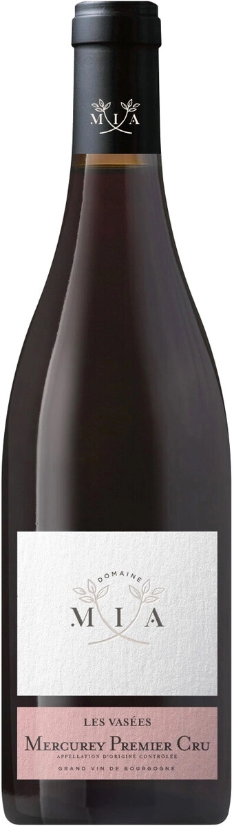 Вино Domaine MIA, "Les Vasees" Mercurey Premier Cru AOC
