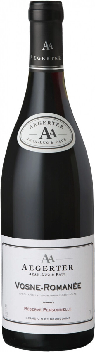 Вино Aegerter, "Reserve Personnelle" Vosne-Romanee AOC