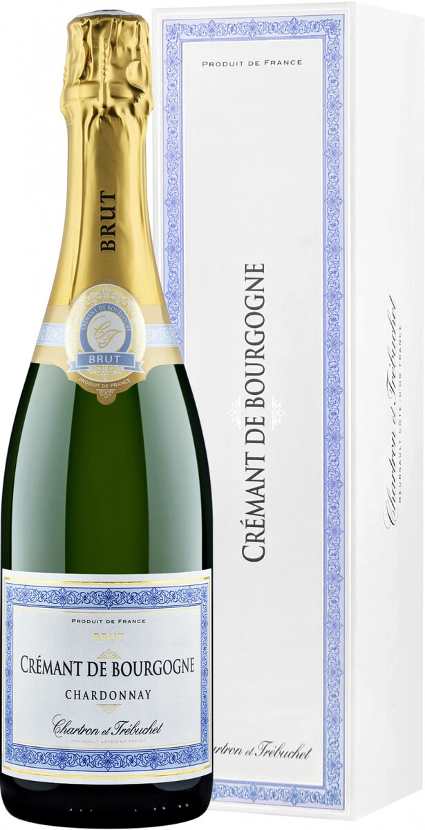 Игристое вино Chartron et Trebuchet, Chardonnay Brut, Cremant de Bourgogne AOC