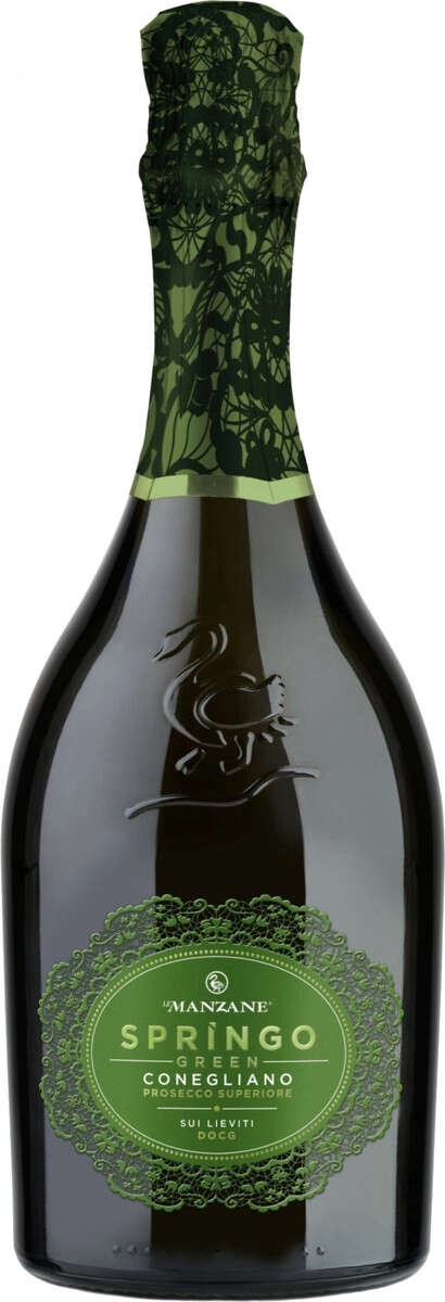 Игристое вино Le Manzane, "Springo Green" Conegliano Prosecco Superiore DOCG