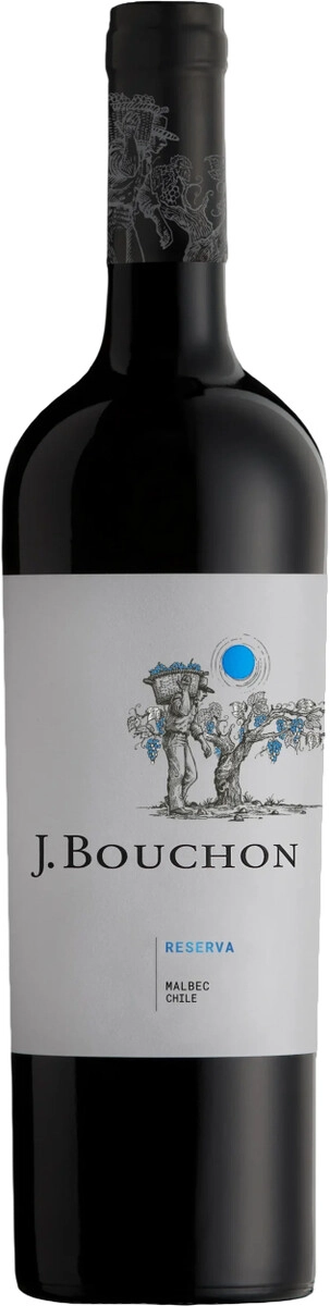 Вино J.Bouchon, "Reserva" Malbec, Valle de Maule DO