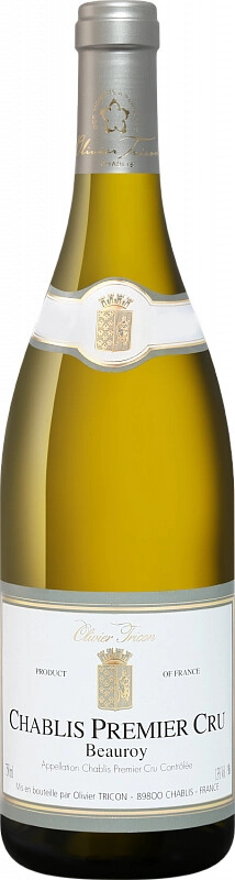 Вино Olivier Tricon, Chablis Premier Cru "Beauroy" AOC