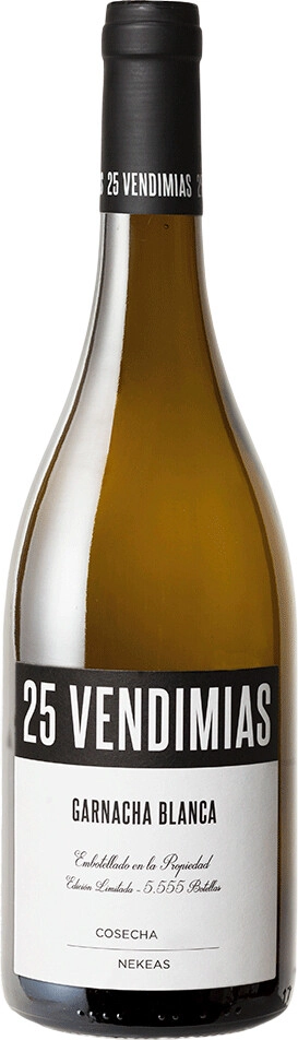 Вино Bodegas Nekeas, "25 Vendimias" Garnacha Blanca