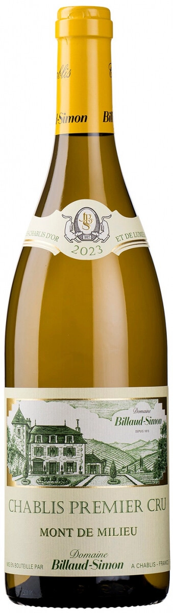 Вино Billaud-Simon, Chablis Premier Cru "Mont De Milieu"