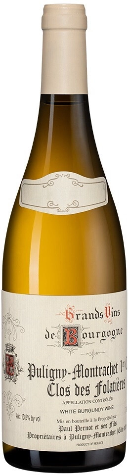 Вино Domaine Paul Pernot & Fils, Puligny-Montrachet 1er Cru "Clos de Folatieres" AOC