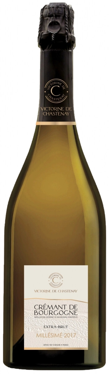 Игристое вино "Victorine de Chastenay" Millesime Extra Brut, Crеmant de Bourgogne AOC