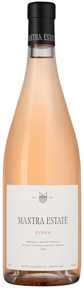Вино "Mantra Estate" Syrah Rose
