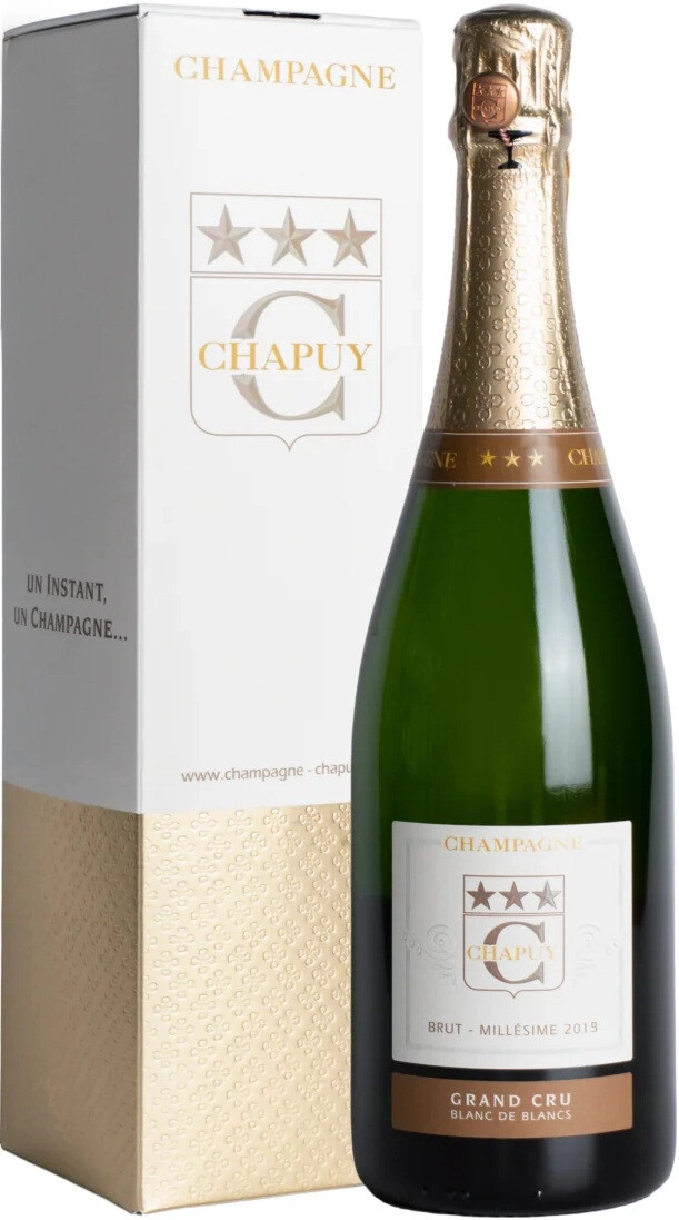 Шампанское Champagne Chapuy, Brut Reserve Blanc de Blanc Grand Cru Millesime