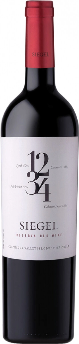 Вино Siegel, "1234" Reserva
