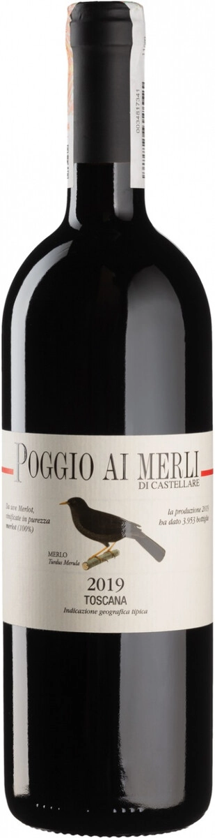 Вино Castellare di Castellina, "Poggio Ai Merli" di Castellare, Toscana IGT