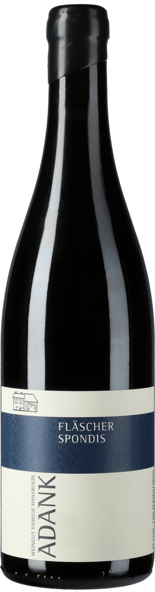 Вино Adank, "Flascher Spondis" Pinot Noir, Graubunden AOC