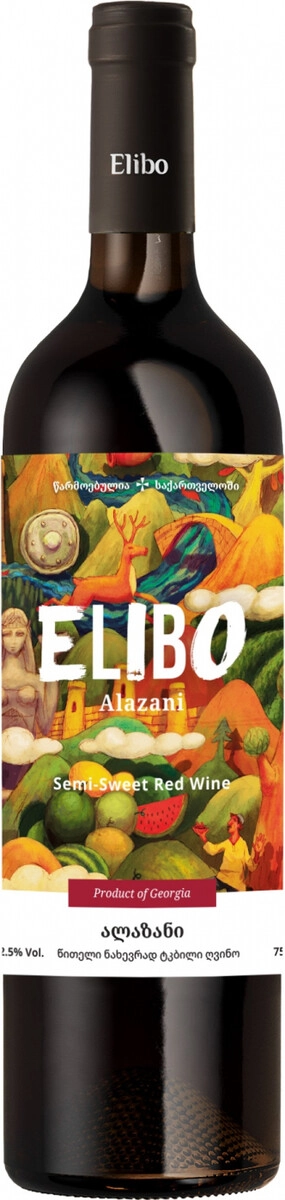 Вино "Elibo" Alazani Red