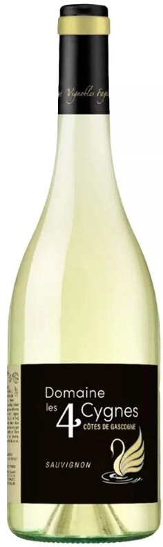Вино Domaine les 4 Cygnes, Cotes de Gascogne Sauvignon IGP
