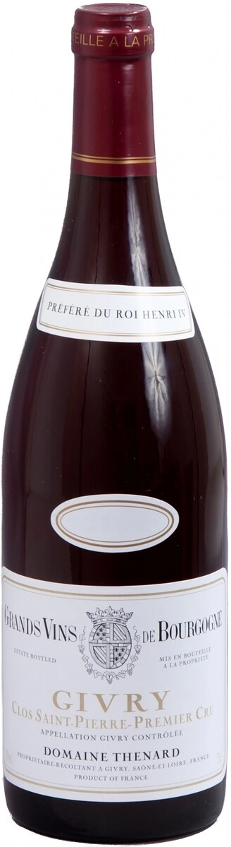 Вино Domaine Baron Thenard, Givry Premier Cru "Clos Saint-Pierre"