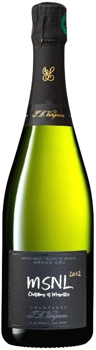 Шампанское Champagne J.L. Vergnon, "MSNL" Extra Brut Blanc de Blancs Grand Cru