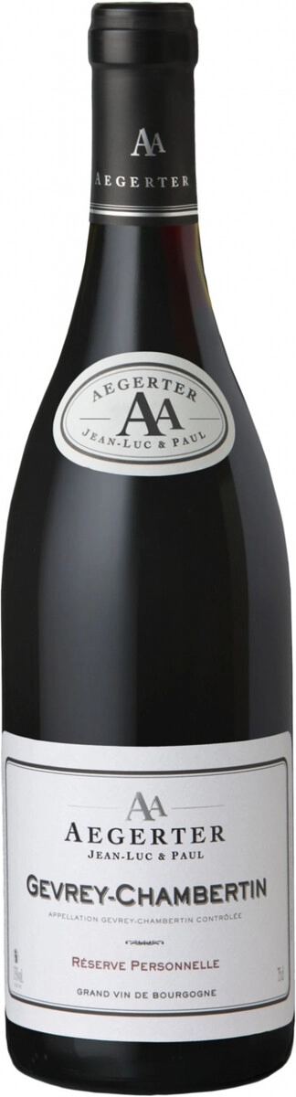Вино Aegerter, "Reserve Personnelle" Gevrey-Chambertin AOC