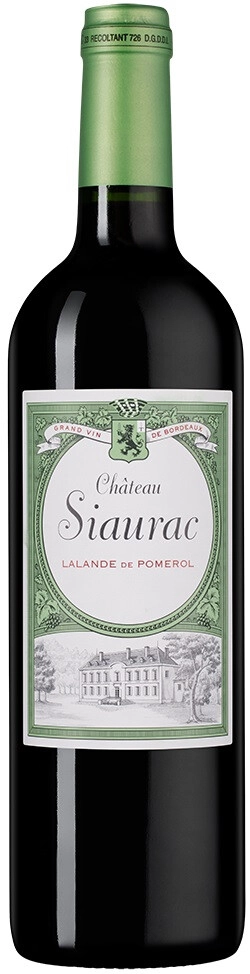 Вино Chateau Siaurac, Lalande de Pomerol AOC
