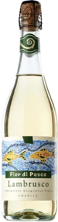 Игристое вино "Fior di Pesco" Bianco Amabile, Lambrusco dell'Emilia IGT