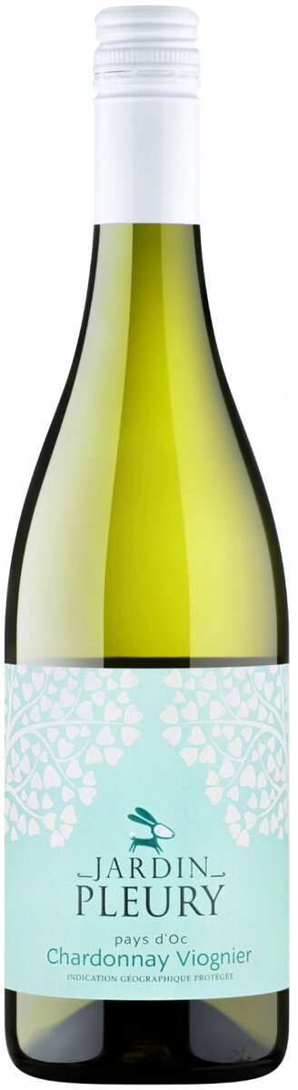 Вино "Jardin Pleury" Chardonnay-Viognier, Pays d'Oc IGP