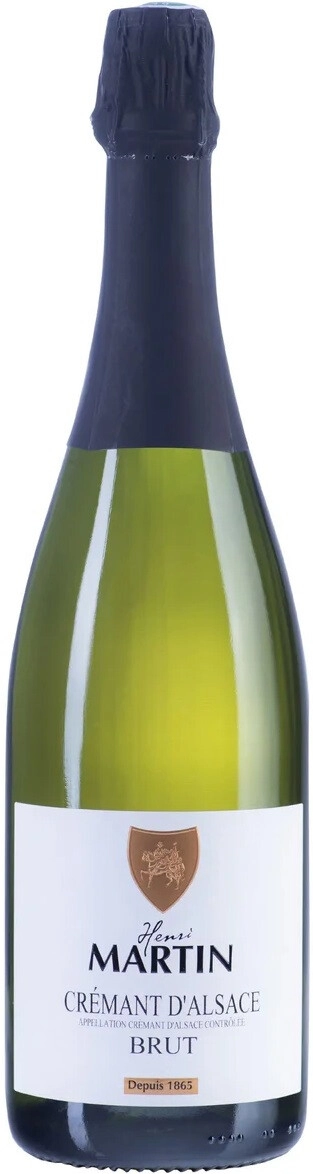 Шампанское Henri Martin et Fils, Cremant d'Alsace AOC Brut