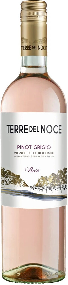 Вино Mezzacorona, "Terre del Noce" Pinot Grigio Rose, Vigneti delle Dolomiti IGT