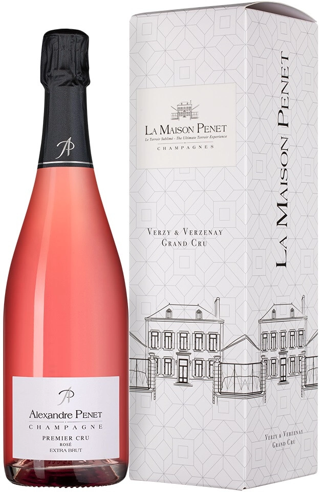 Шампанское Alexandre Penet, Premier Cru Rose Extra Brut, Champagne AOC