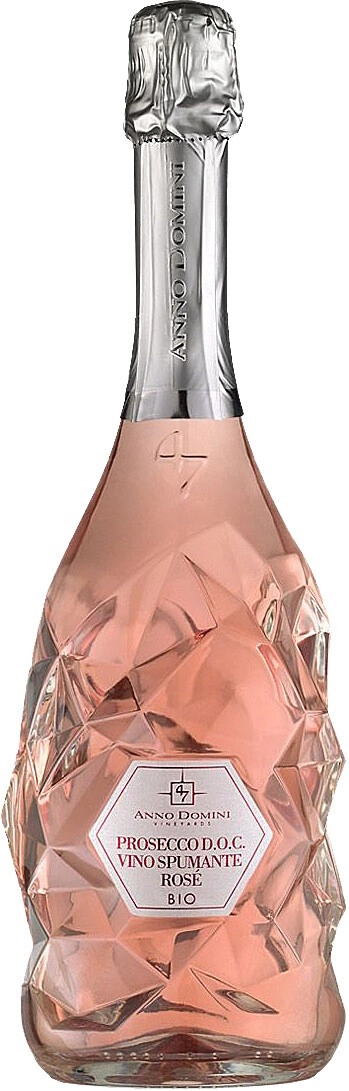 Игристое вино 47 Anno Domini, "Diamante" Spumante Rose Extra Dry Bio
