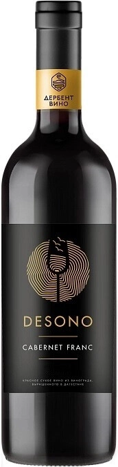 Вино Derbent Wine Company, "Desono" Cabernet Franc