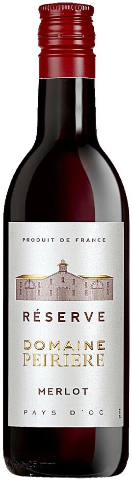 Вино "Domaine Peiriere" Reserve Merlot, Pays d'Oc IGP