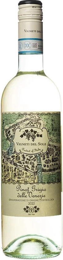 Вино Pasqua, "Vigneti del Sole" Pinot Grigio delle Venezie DOC