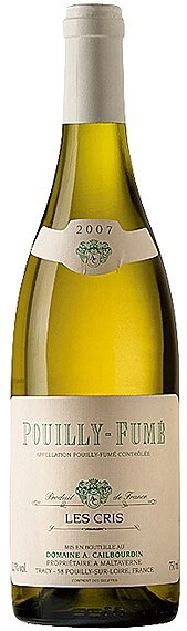 Вино Domaine Cailbourdin, Pouilly-Fume AOC Les Cris